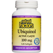 Natural Factors Ubiquinol QH Active CoQ10 - B00AVA08RO