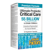 Natural Factors Ultimate Probiotic Critical Care 55 Billion CFU - B00IB14VBO