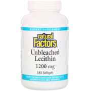 Natural Factors Unbleached Lecithin - B00028P6BS