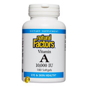 Natural Factors Vitamin A 10,000 IU - B00028P41K Natural Factors Vitamin A 10,000 IU - B00028P41K