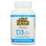 Natural Factors Vitamin D3 400 IU - B005UTGPB4