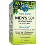 Natural Factors Whole Earth & Sea Men's 50+ Multivitamin & Mineral - B00KH76488