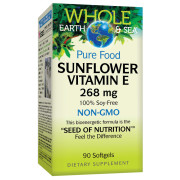Natural Factors Whole Earth & Sea Sunflower Vitamin E 400 IU - B00YF22X5Y