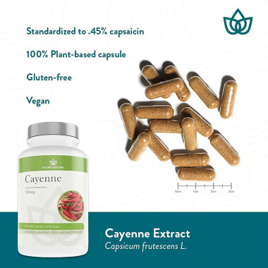 Nature Restore Cayenne Non-GMO and Gluten - B01G7TPA3Y
