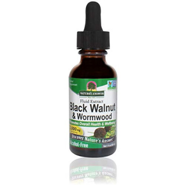 Nature's Answer Black Walnut & Wormwood Alcohol-Free - B012O1HDSY