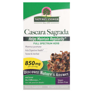 Nature's Answer Cascara Sagrada Full Spectrum Herb - B000M48Y3Y