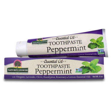 Nature's Answer Essential Oil Toothpaste - B07BNVVV9J