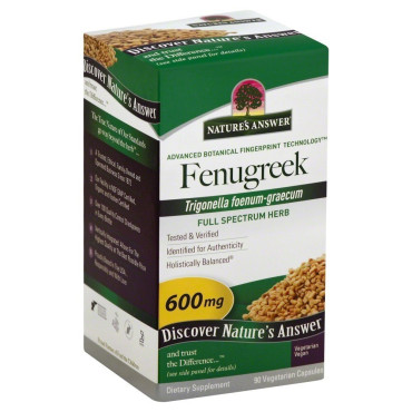 Nature's Answer Fenugreek - B001E0W1PW