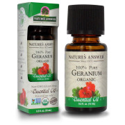 Nature's Answer Geranium Organic Essential Oil - B01KO59FI8