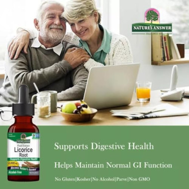 Nature's Answer Licorice Alcohol Free - B005QLTN4M