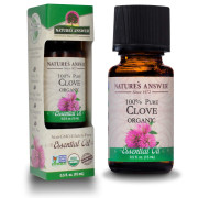 Nature's Answer Organic Essential Oil 100% Pure Clove - B00R1V6ZBY