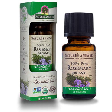 Nature's Answer Organic Essential Oil 100% Pure Rosemary - B00R1V6HPI