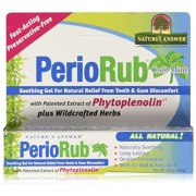 Nature's Answer PerioBriteRub Soothing Gel for Teeth & Gums - B00B7VBD3Y