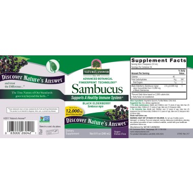 Nature's Answer Sambucus - B0017QPM6S