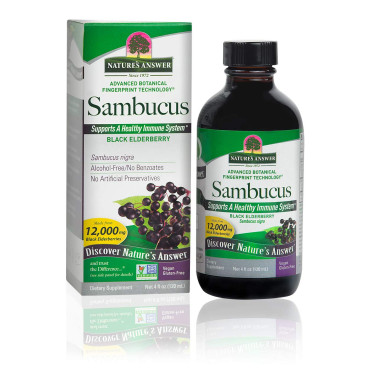 Nature's Answer Sambucus Black ElderBerry - B0007CSCIS