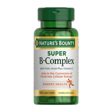 Nature's Bounty B-Complex With Folic Acid Plus Vitamin C - B0014D2GEK