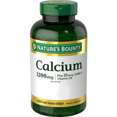 Nature's Bounty Calcium Plus Vitamin D3 - B002Q16VVS