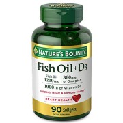 Nature's Bounty Fish Oil + D3 - B0021A8KRM Nature's Bounty Fish Oil + D3 - B0021A8KRM