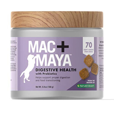Nature's Bounty Mac + Maya Digestive Health with Probiotics For Dogs - B07MC4R2FS