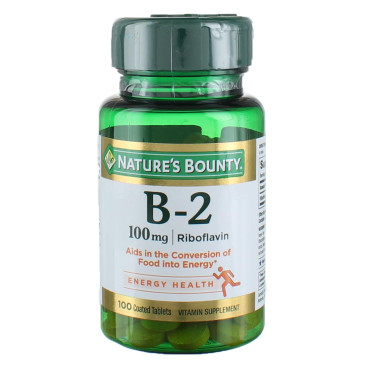 Nature's Bounty Vitamin B2 as Riboflavin - B001V9QUTO