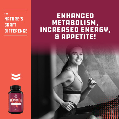 Natures Craft Forskolin Extract Boosts Metabolism - B01E42TR30