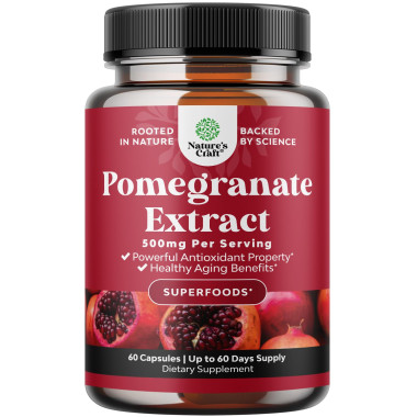 Natures Craft Natural & Pure Pomegranate - B01IJTF8CI
