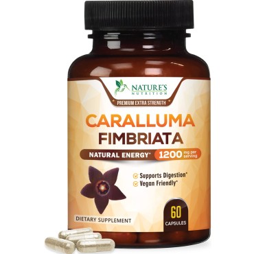 Nature's Nutrition 100% Pure Caralluma Fimbriata - B07JLL2F3K