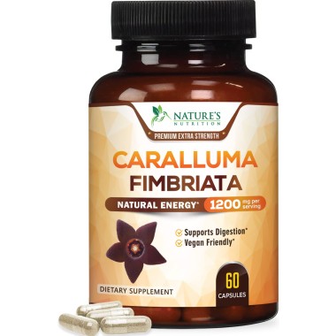 Nature's Nutrition 100% Pure Caralluma Fimbriata - B07JLL2F3K