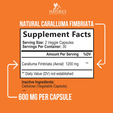 Nature's Nutrition 100% Pure Caralluma Fimbriata - B07JLL2F3K