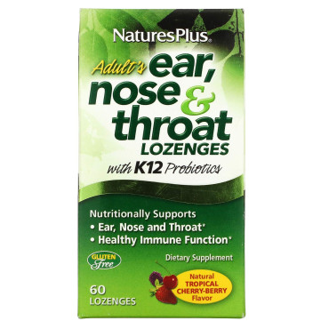 Nature's Plus Adult's Ear Nose & Throat Lozenges - B001VG9A1W