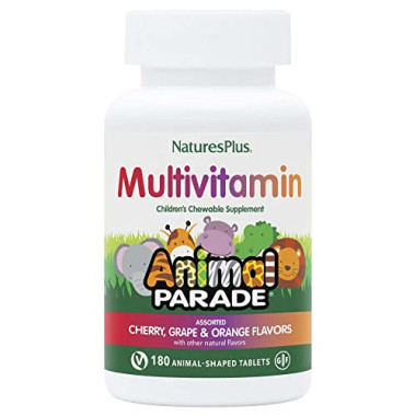 Nature's Plus Animal Parade Children's Chewable Multi-Vitamin and Mineral - B00012NGZI
