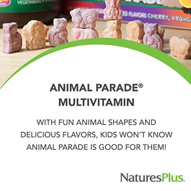 Nature's Plus Animal Parade Children's Chewable Multi-Vitamin and Mineral - B00012NGZI