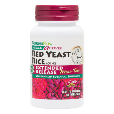Nature's Plus Herbal Actives Red Yeast Rice - B000MBUJVC