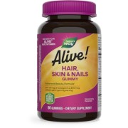 Nature's Way Alive! Hair Skin & Nails Gummies - B073HF7211