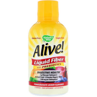 Nature's Way Alive! Liquid Fiber with Prebiotics - B00YF2OCDA