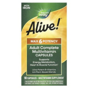 Nature's Way Alive! Max6 Daily Multi-Vitamin - B00DKEVC4Q