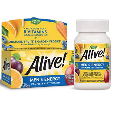 Nature's Way Alive! Men's Energy Multivitamin-Multimineral - B003QCVQ7A