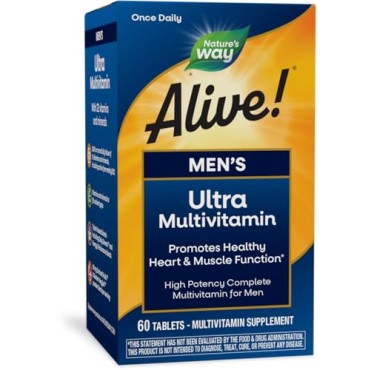 Nature's Way Alive! Once Daily Men's Multi-Vitamin - B003UEH7CC