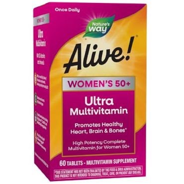 Nature's Way Alive! Once Daily Women's 50+ Multi-Vitamin - B003UEJAQ8