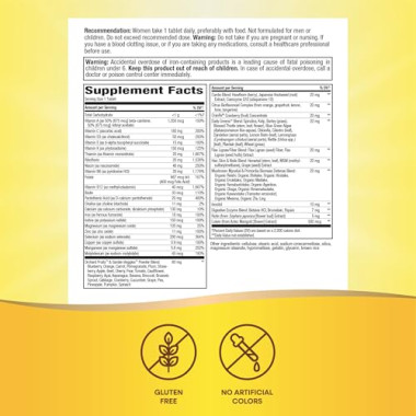 Nature's Way Alive! Once Daily Women's Ultra Potency Multi-Vitamin - B003UEKH92