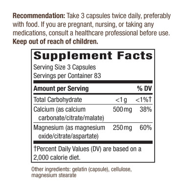 Nature's Way Calcium And Magnesium - B00024D18W