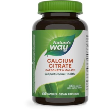 Nature's Way, Calcium Citrate Carbonate & Malate - B000I4C7MW
