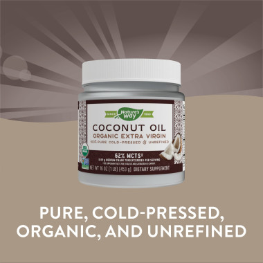 Nature's Way Organic Coconut Oil Extra Virgin - B003B3OOPA