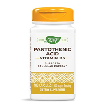 Nature's Way Pantothenic Acid - B0001VTZ72