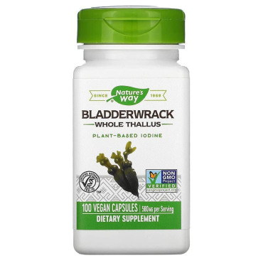 Nature's Way Premium Herbal Bladderwrack Whole Thallus - B003M60GY4