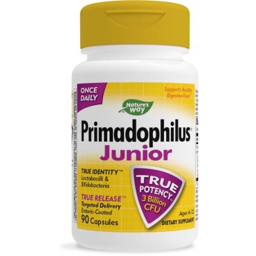 Nature's Way Primadophilus Junior Ages 6-12 Vegetarian Capsules - B00024D27W