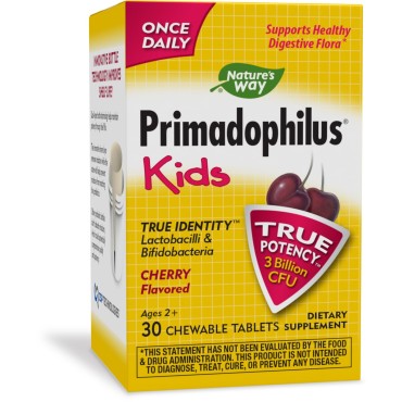 Nature's Way Primadophilus Kids Cherry 3 Billion CFU - B00014EEE8