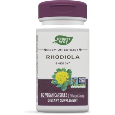 Nature's Way Premium Extract Rhodiola Energy - B0001APVP8
