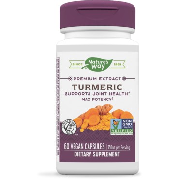 Nature's Way Turmeric Standardized Max Potency - B00I4B86AI
