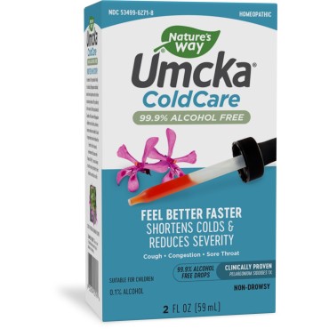 Nature's Way Umcka ColdCare Alcohol-Free Drops - B00185OHAK
